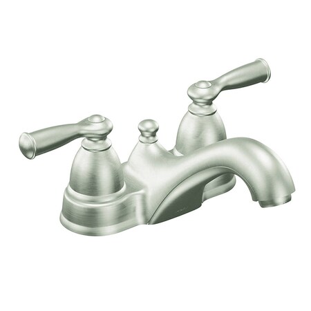 Moen Moen Banbury Brushed Nickel Bathroom Faucet 4 in. WS84912SRN